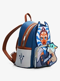 Loungefly Star Wars The Mandalorian Ahsoka and Grogu Mini Backpack
