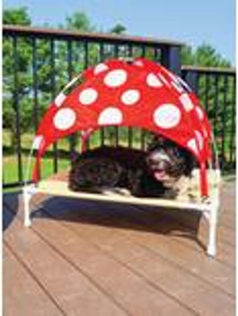 Elevated Dog Bed Mushroom