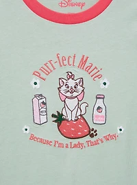 Disney The Aristocats Marie Strawberry Ringer Women's T-Shirt - BoxLunch Exclusive