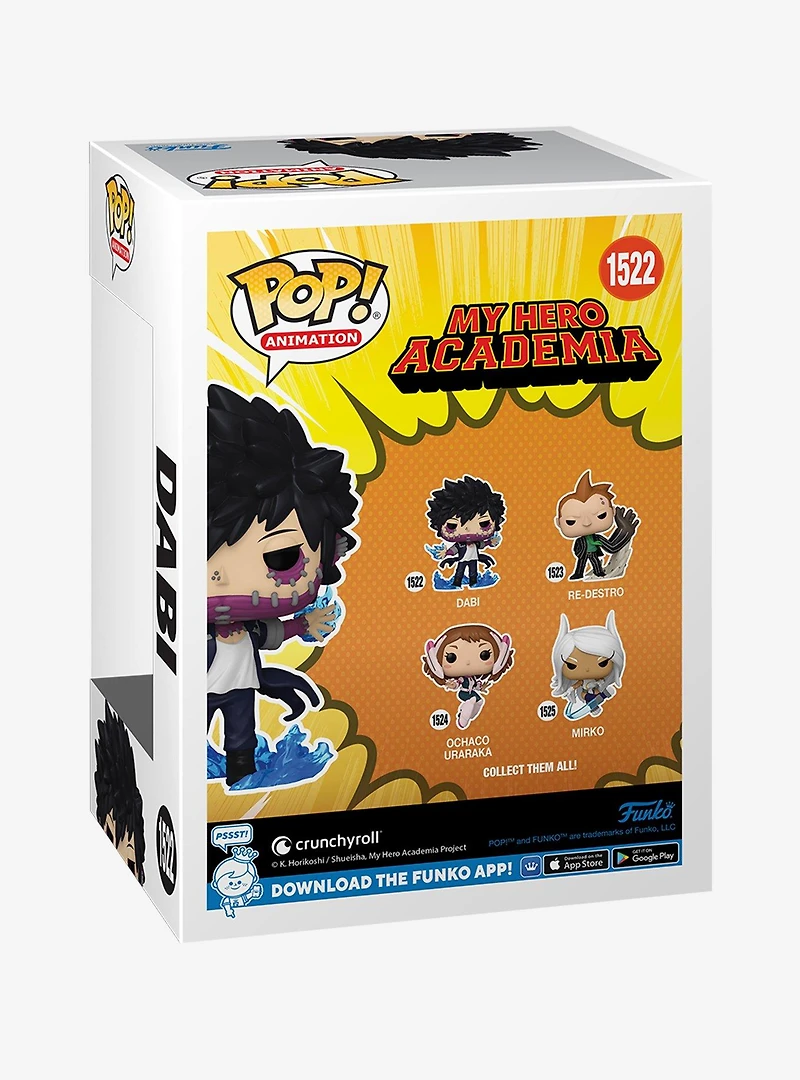 Funko Pop! Animation My Hero Academia Dabi Vinyl Figure