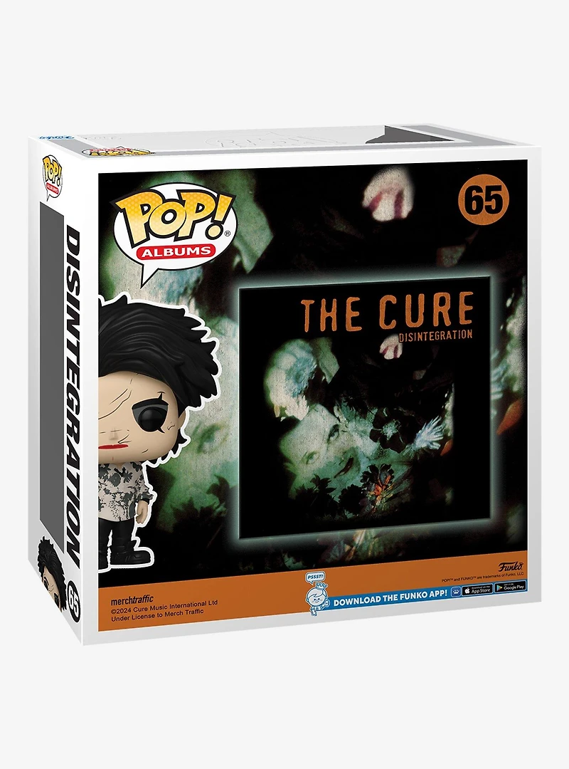 Funko Pop! Albums The Cure Disintegration Vinyl Figure Display