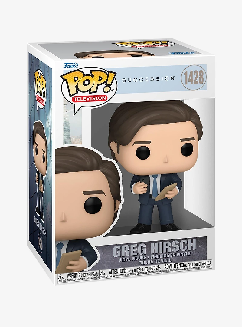 Funko Pop! Television Succession Greg Hirsch Vinyl Figure