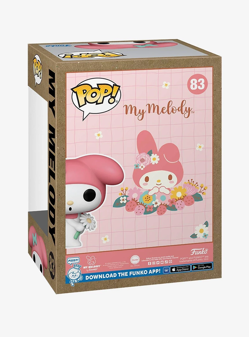 Funko Pop! Sanrio My Melody Flower Vinyl Figure — BoxLunch Exclusive