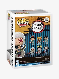 Funko Pop! Animation Demon Slayer: Kimetsu no Yaiba Tengen Uzui Vinyl Figure