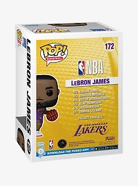 Funko Pop! Basketball Los Angeles Lakers LeBron James Vinyl Figure