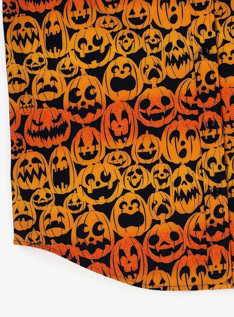 RSVLTS Jack O'Lantern Spooky Season Exclusive Button-Up Shirt