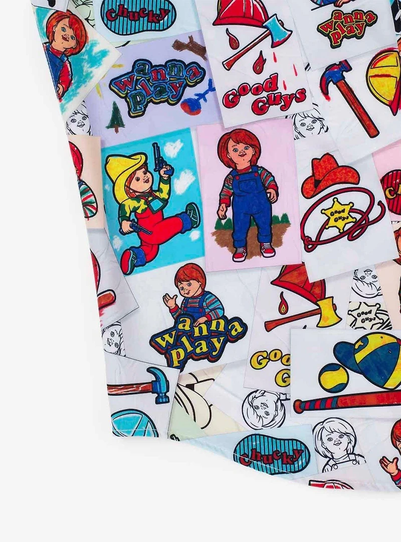 Chucky x RSVLTS "Wanna Color" Button-Up Shirt