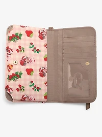 Strawberry Shortcake Gingham Tech Wallet