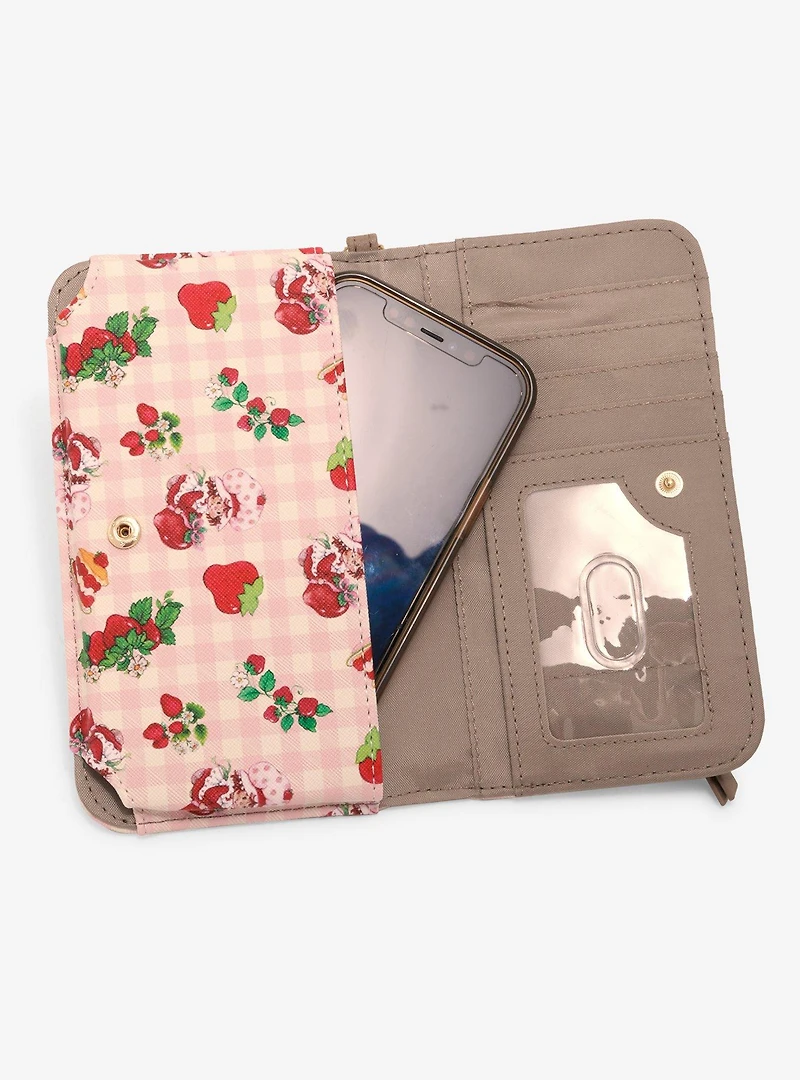 Strawberry Shortcake Gingham Tech Wallet