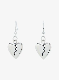 Rock Rebel Broken Heart Earrings