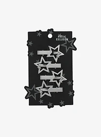 Social Collision® Jeweled Star Hair Clip Set