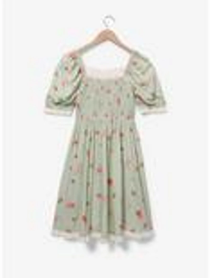 Strawberry Shortcake Allover Print Plus Smock Dress - BoxLunch Exclusive