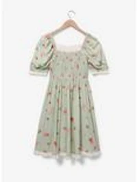 Strawberry Shortcake Allover Print Plus Smock Dress - BoxLunch Exclusive