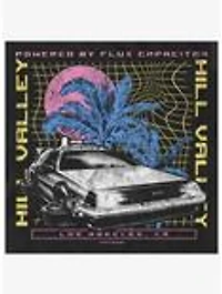 Back to the Future Delorean Destination Womens Slouchy Sweatshirt