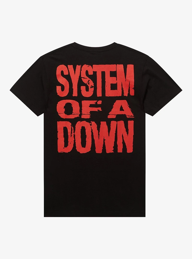 System Of A Down Sugar Boyfriend Fit Girls T-Shirt