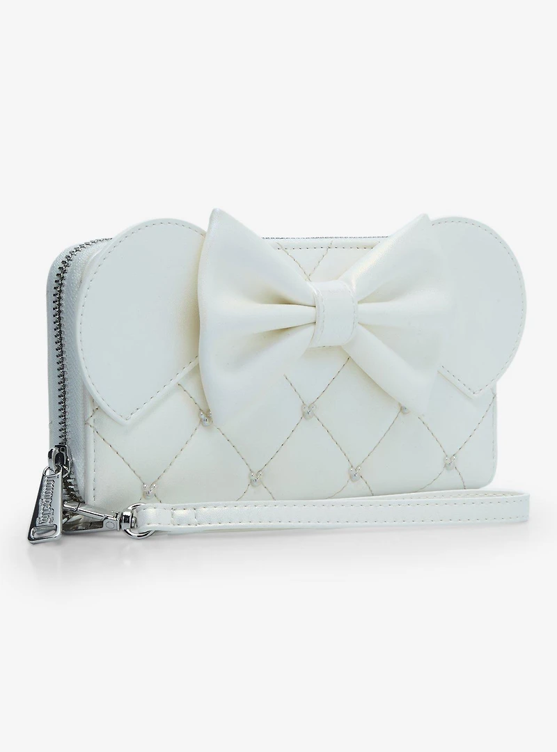 Loungefly Disney Minnie Mouse Iridescent Wedding Wallet