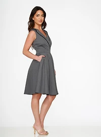 Grey Swing Dress