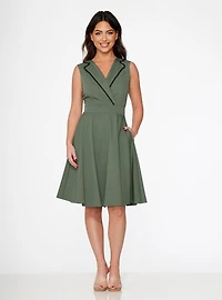 Olive Swing Dress