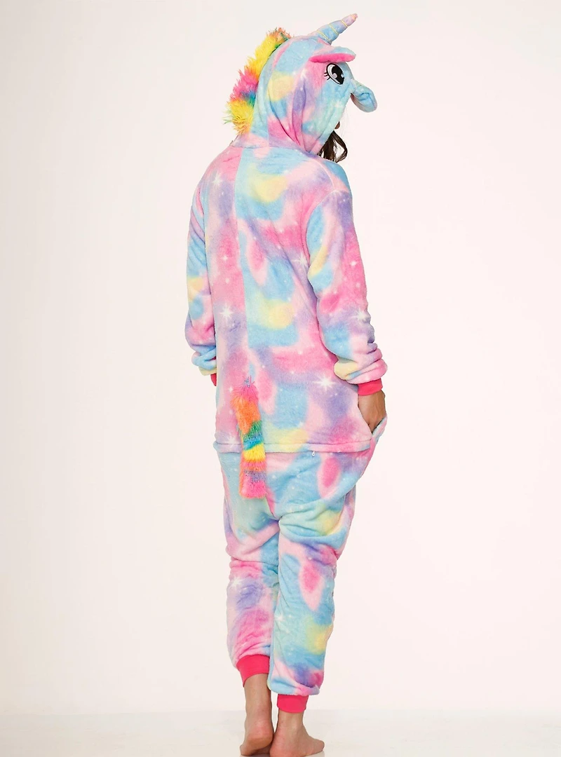 Cotton Candy Galaxy Unicorn Onesie