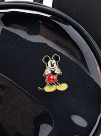 Loungefly Disney Mickey Mouse Ears Pin Display Crossbody Bag - BoxLunch Exclusive