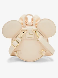 Loungefly Disney Minnie Mouse Ears Pin Display Crossbody Bag - BoxLunch Exclusive