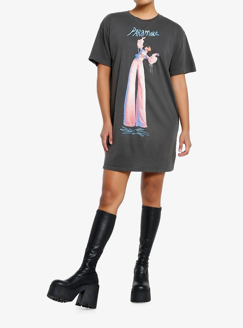Paramore Hayley Williams On Stilts T-Shirt Dress