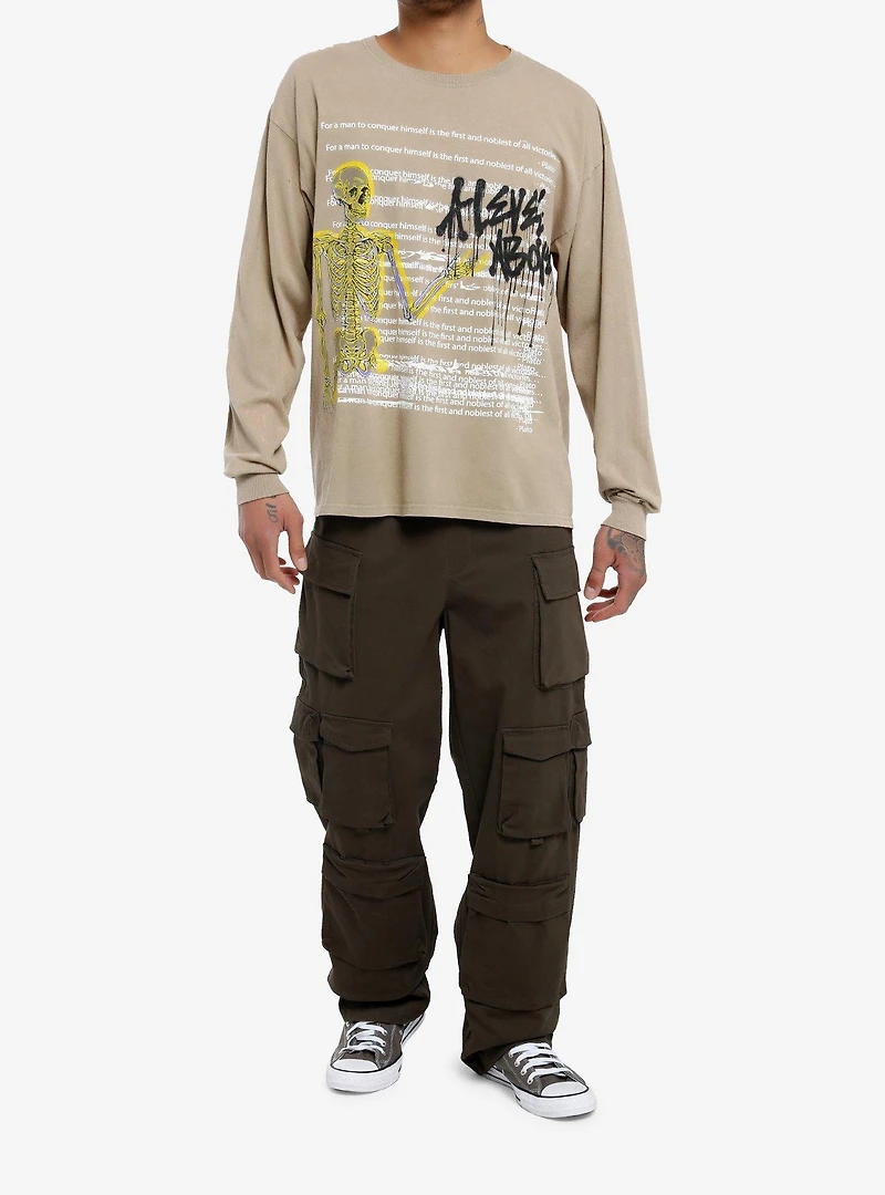 Skeleton Level Above Long-Sleeve T-Shirt