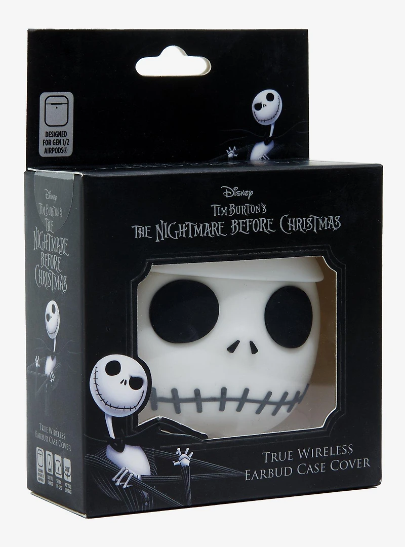 Disney The Nightmare Before Christmas Jack Skellington Wireless Earbuds Case