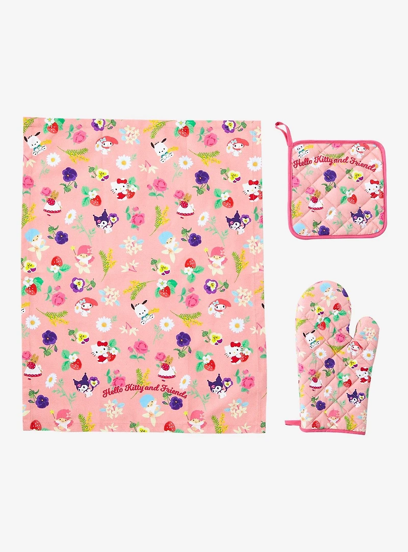 Sanrio Hello Kitty and Friends Floral Kitchen Set — BoxLunch Exclusive