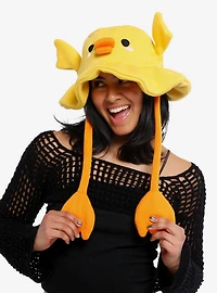 Duck Wings Tassel Bucket Hat