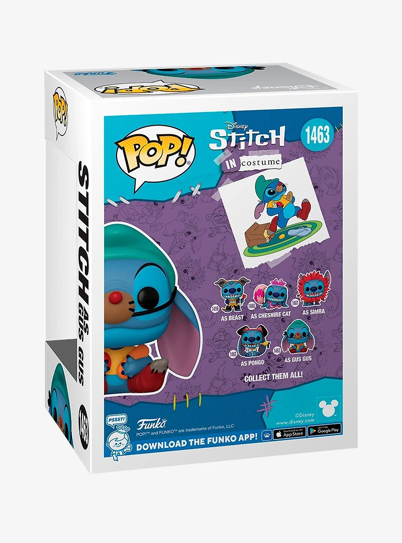 Funko Pop! Disney Stitch as Gus Gus Vinyl Figure — BoxLunch Exclusive