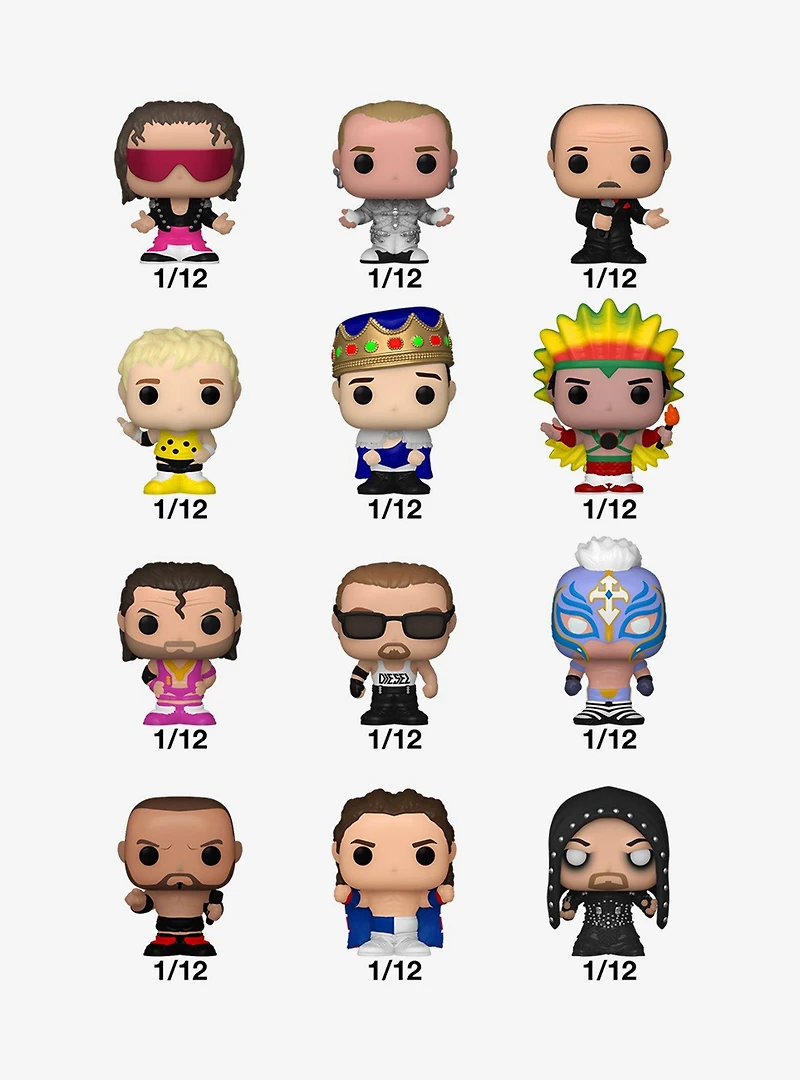 Funko Bitty Pop! WWE Blind Bag Mini Vinyl Figure