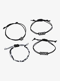 Supernatural Bitch Jerk Bracelet Cord Set