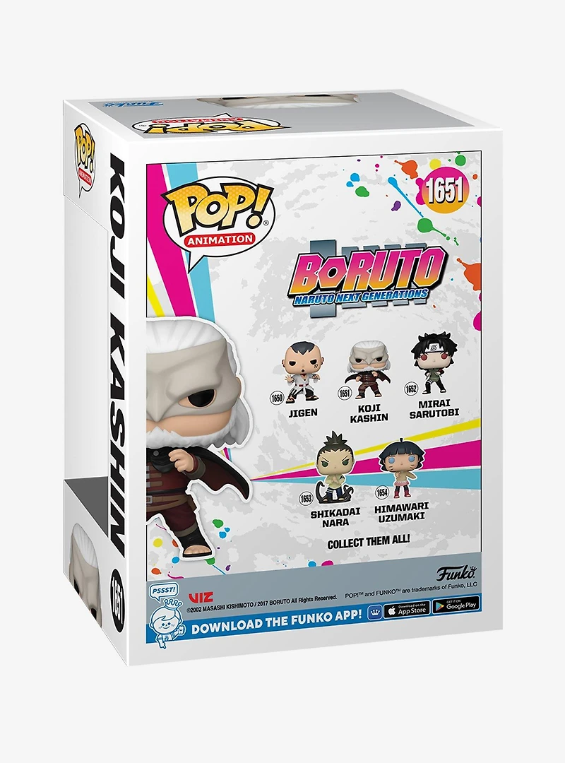 Funko Pop! Animation Boruto: Naruto Next Generations Koji Kashin Vinyl Figure