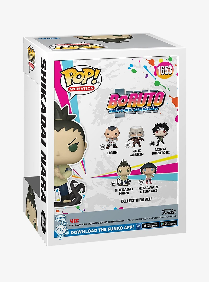 Funko Pop! Animation Boruto: Naruto Next Generations Shikadai Nara Vinyl Figure