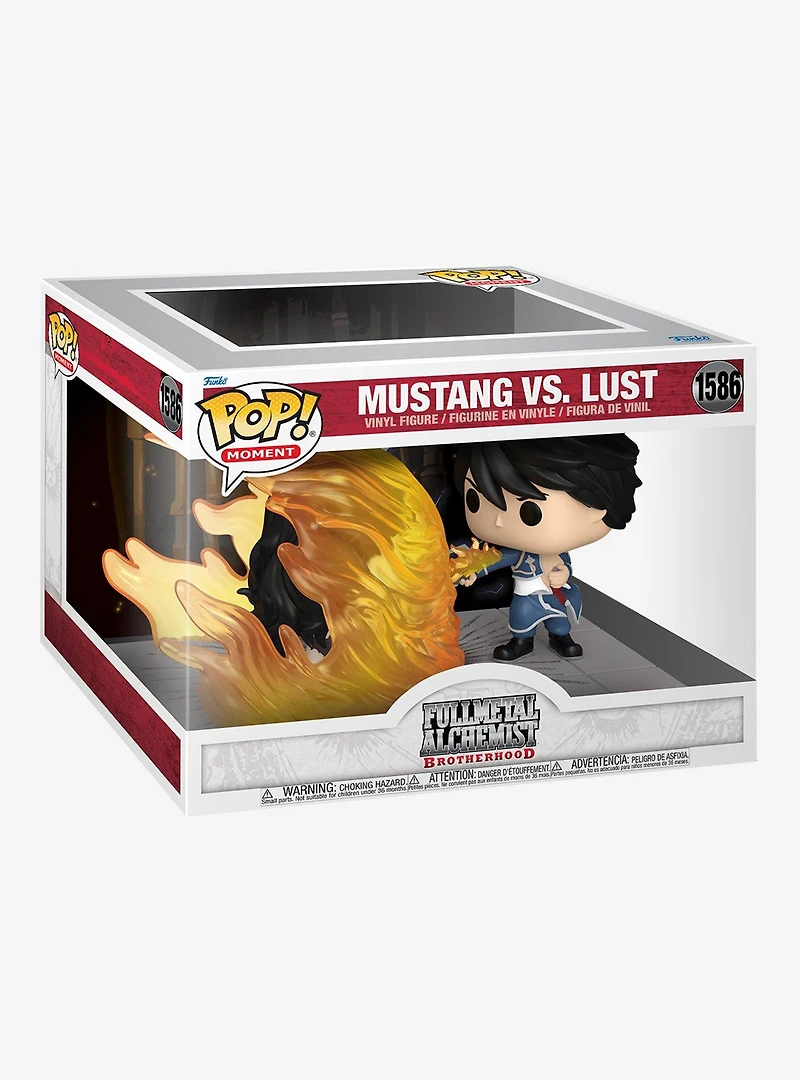 Funko Pop! Moment Full Metal Alchemist: Brotherhood Mustang Vs. Lust Vinyl Figure