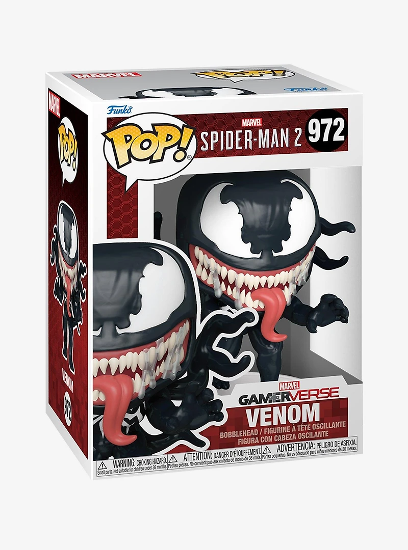 Funko Pop! Marvel Spider-Man 2 Venom Vinyl Bobblehead