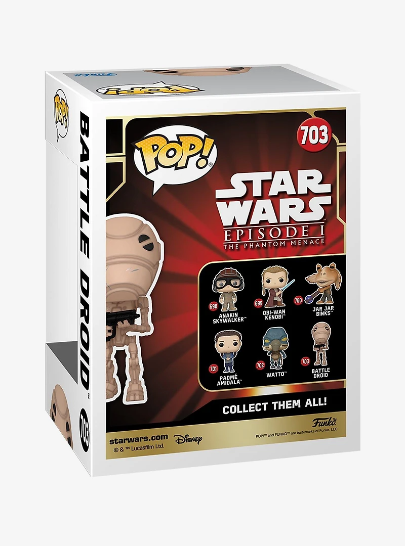 Funko Pop! Star Wars Battle Droid Vinyl Figure