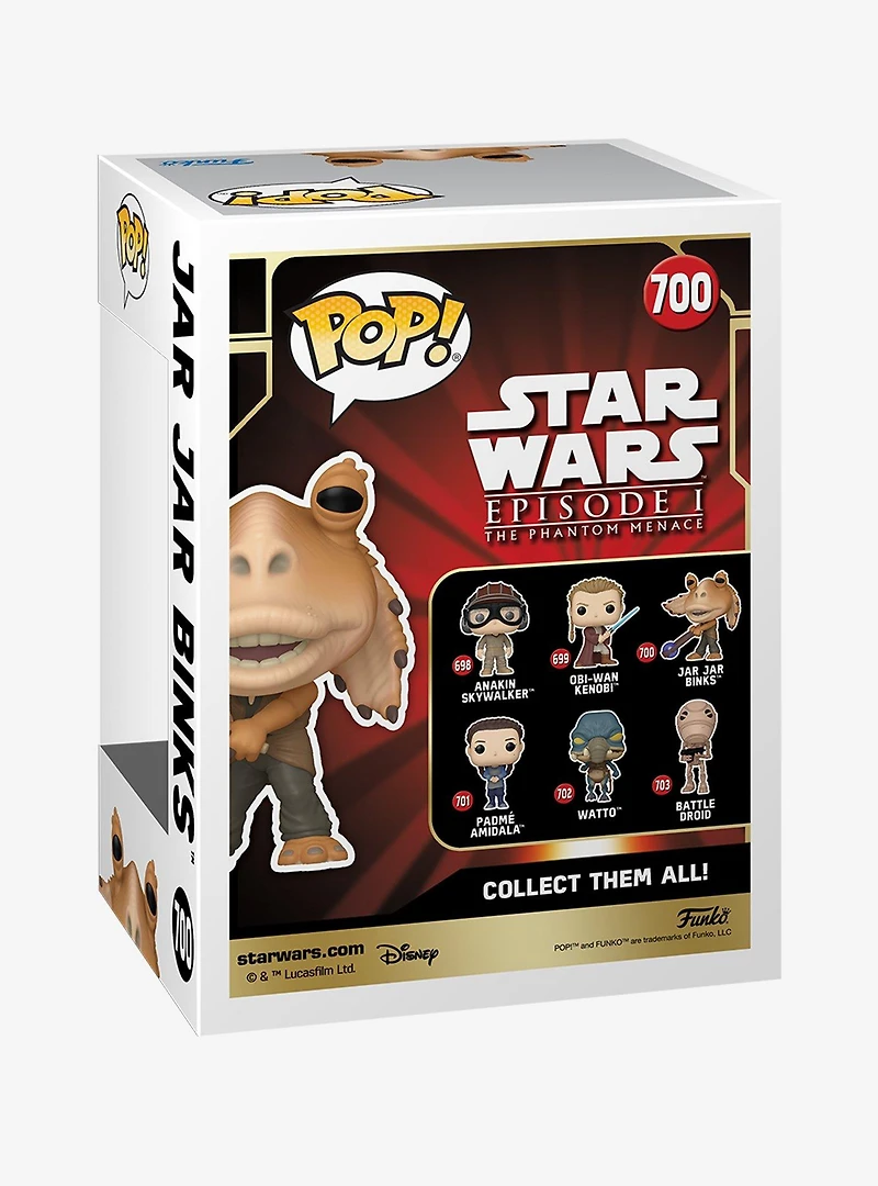 Funko Pop! Star Wars Jar Jar Binks Vinyl Figure