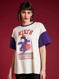 Studio Ghibli Kiki's Delivery Service Color Block Sleeve T-Shirt — BoxLunch Exclusive