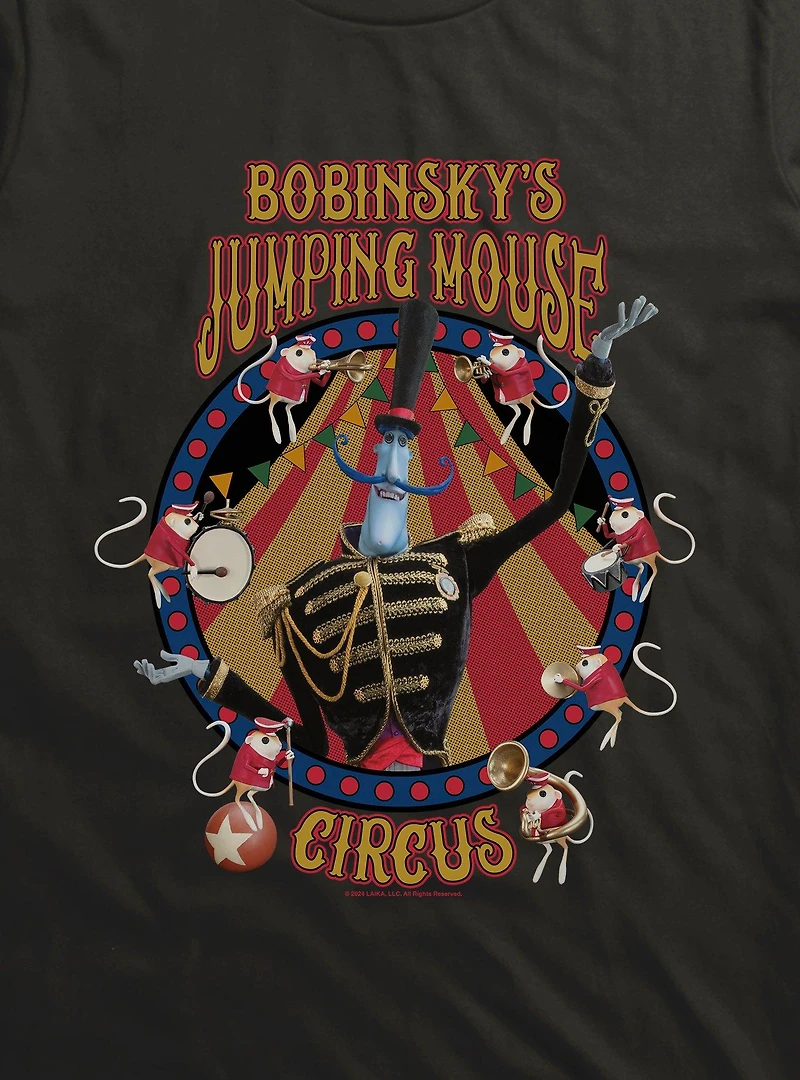 Coraline Bobinsky's Jumping Mouse Circus T-Shirt