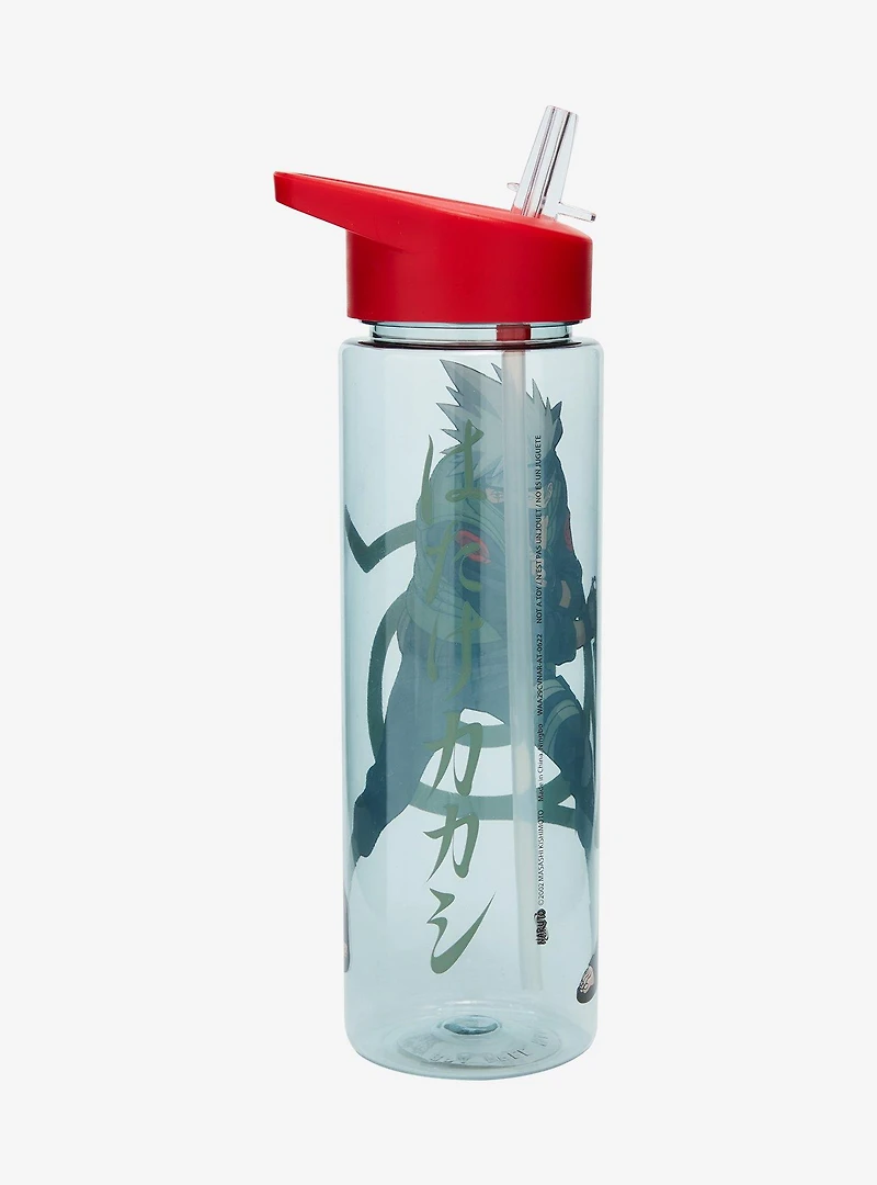 Naruto Shippuden Kakashi Portrait Water Bottle