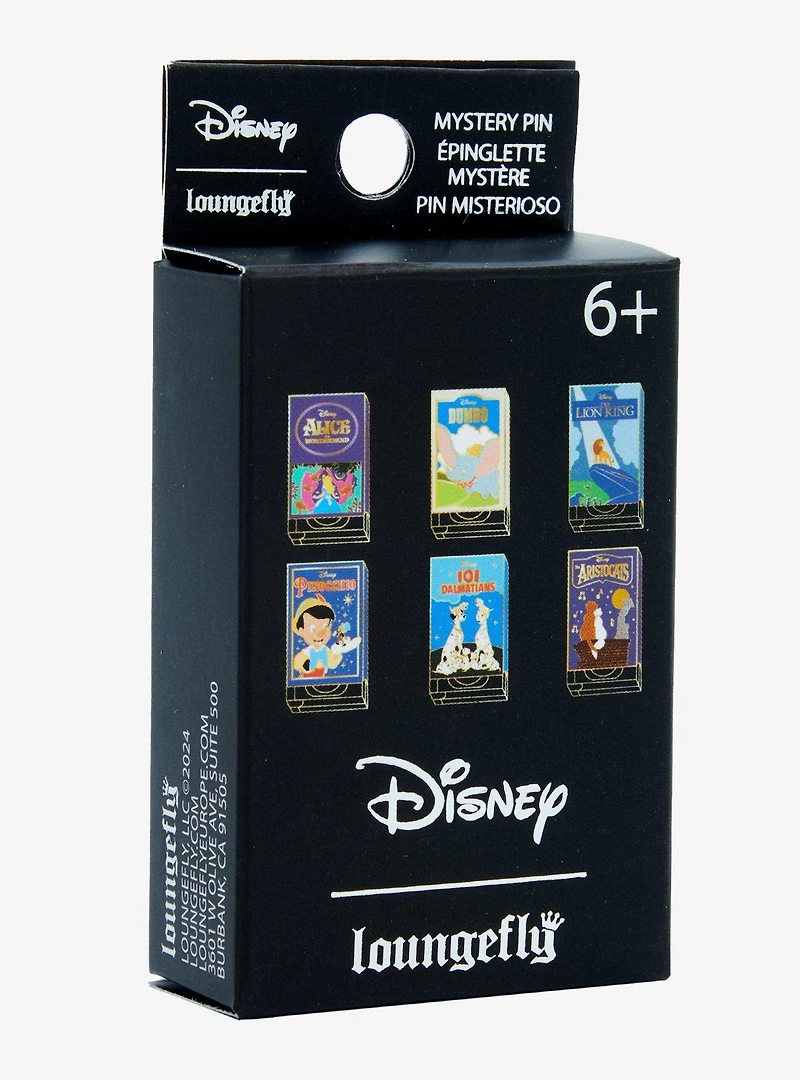 Loungefly Disney Classic VHS Blind Box Enamel Pin — BoxLunch Exclusive