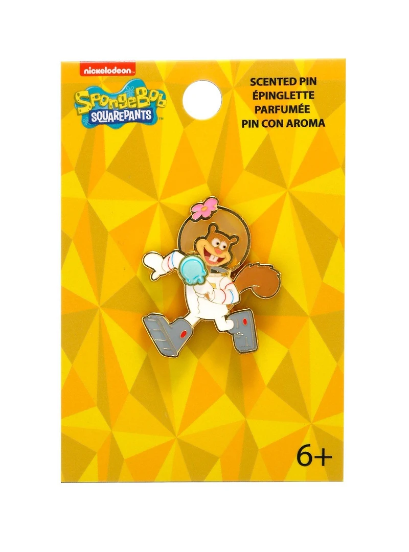 Loungefly SpongeBob SquarePants Sandy Scented Enamel Pin — BoxLunch Exclusive