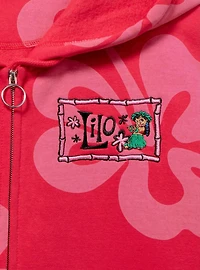 Our Universe Disney Lilo & Stitch Hibiscus Zip Hoodie — BoxLunch Exclusive