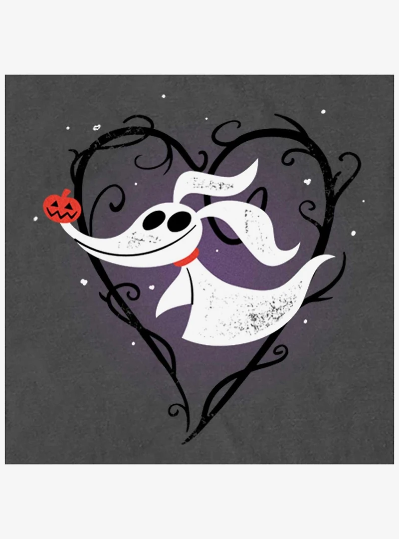 Disney The Nightmare Before Christmas Zero Beware Of Dog Womens Oversized Sweatshirt
