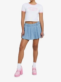 Girl Dinner Girls Ringer Baby T-Shirt