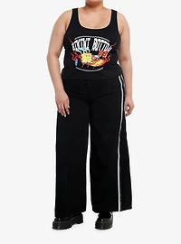 SpongeBob SquarePants Racing Girls Crop Tank Top Plus Size