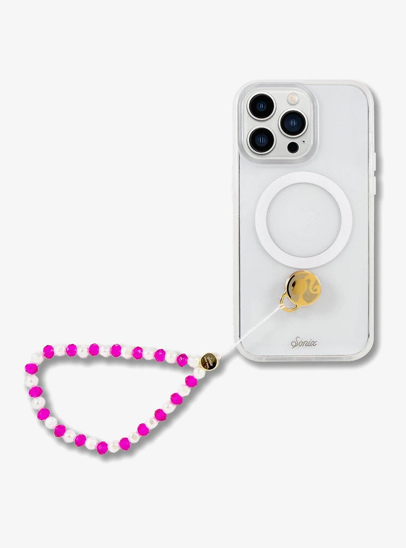 Sonix x Barbie Adhesive Beaded Wristlet Phone Charm