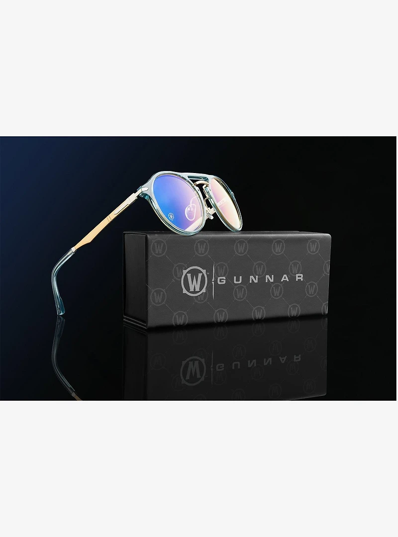 GUNNAR World Of Warcraft Alliance Edition Blue Light Glasses